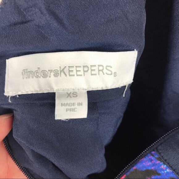 Finders Keepers Dress Floral Halter mini  Size XS - Picture 9 of 10